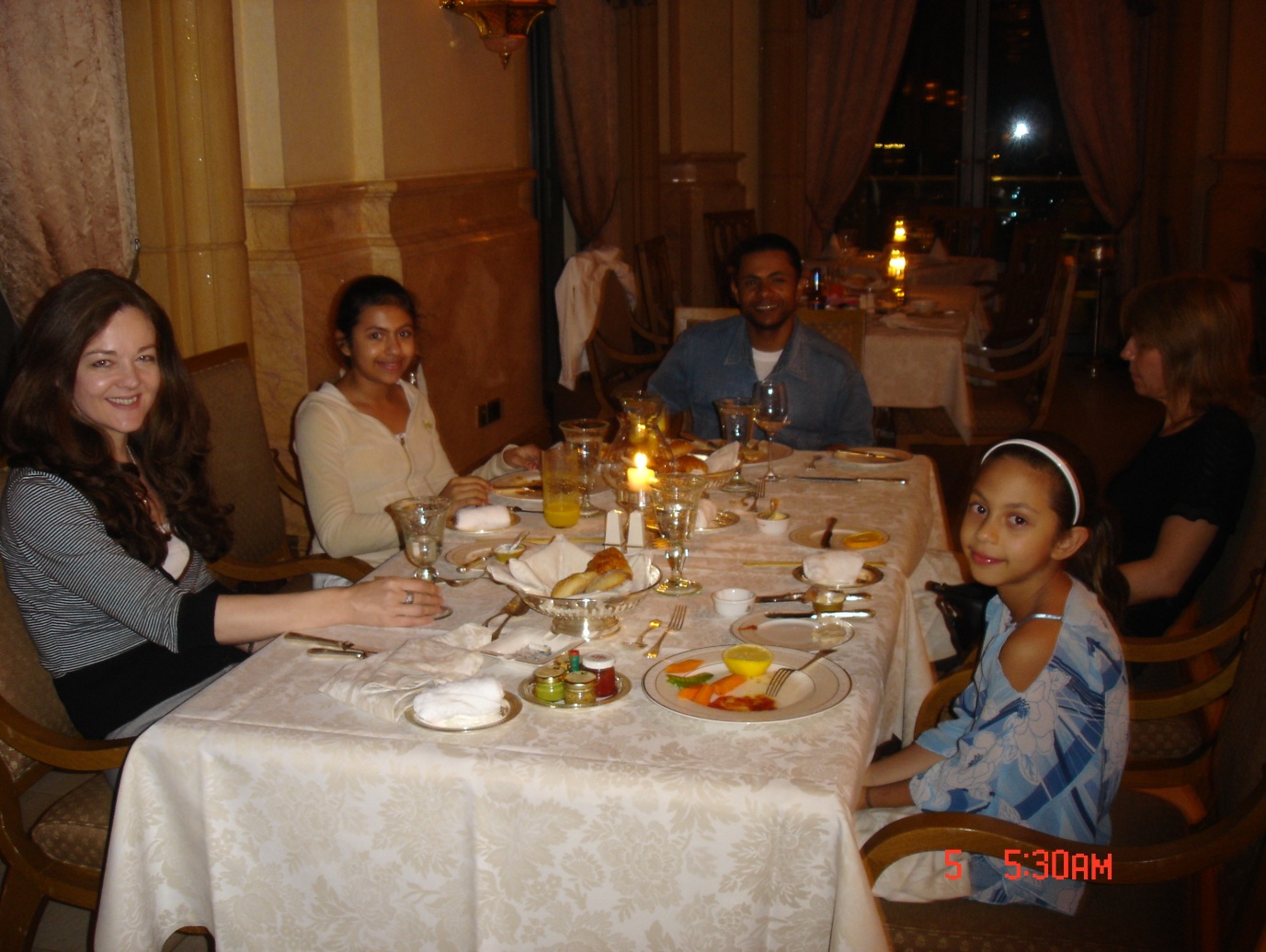 luxury dinner in emirates palace with limousine by fame lifestyle